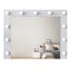 muur spiegel met een plank RANI 90x71,8 cm wit