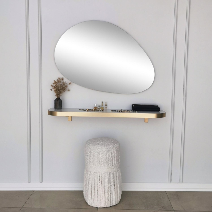 muur spiegel PORP 60x90 cm goud