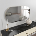 muur spiegel RIORS 85x45 cm goud