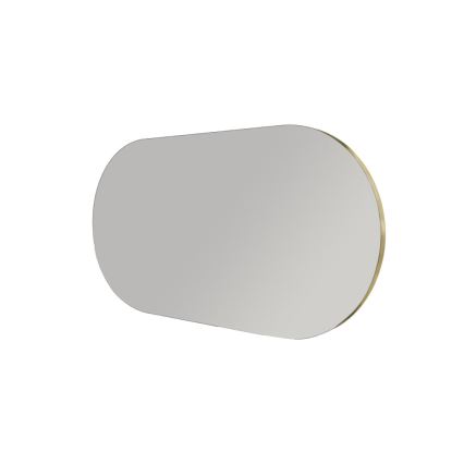 muur spiegel RIORS 85x45 cm zwart
