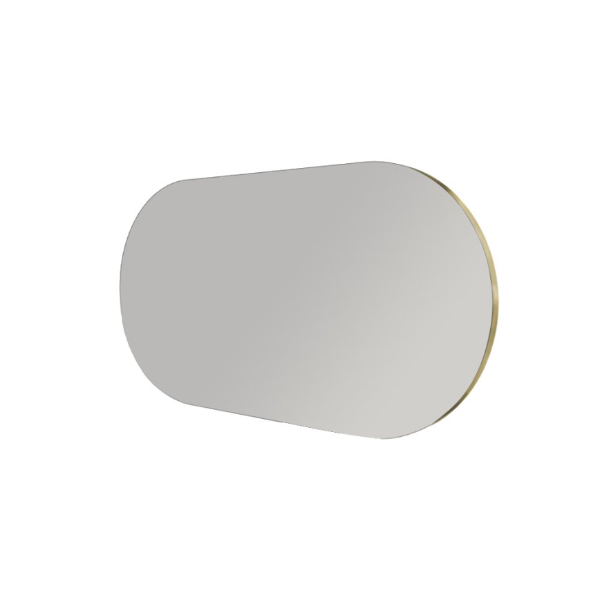 muur spiegel RIORS 85x45 cm zwart