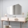 muur spiegel TARZ 49x86 cm wit