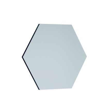 muur spiegel ZEO 60x70 cm zwart