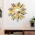 muur spiegel ZON diameter 75 cm geel