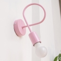 Muurlamp OXFORD 1xE27/15W/230V roze