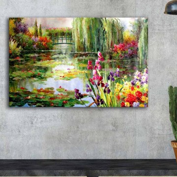 Muurschildering op canvas 45x70 cm natuur