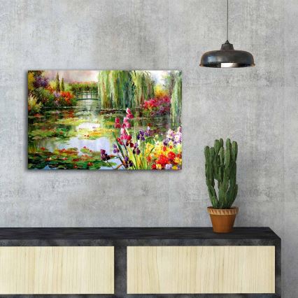 Muurschildering op canvas 45x70 cm natuur