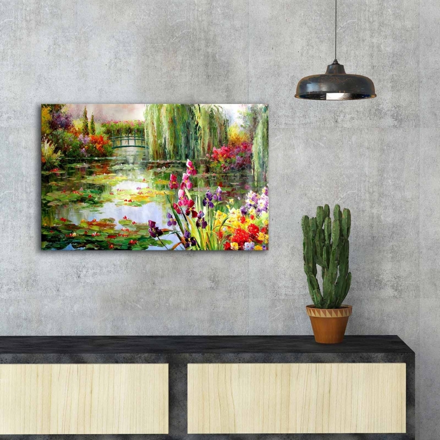 Muurschildering op canvas 45x70 cm natuur