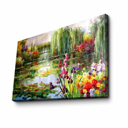 Muurschildering op canvas 45x70 cm natuur