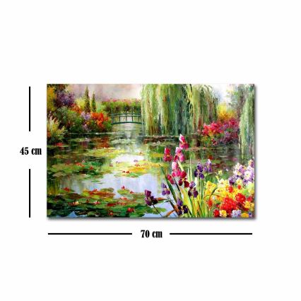 Muurschildering op canvas 45x70 cm natuur