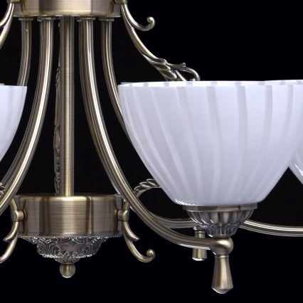 MW-LIGHT - Hanglamp aan ketting CLASSIC 6xE14/60W/230V