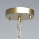 MW-LIGHT - Hanglamp aan ketting MONARCH 11xE14/40W/230V