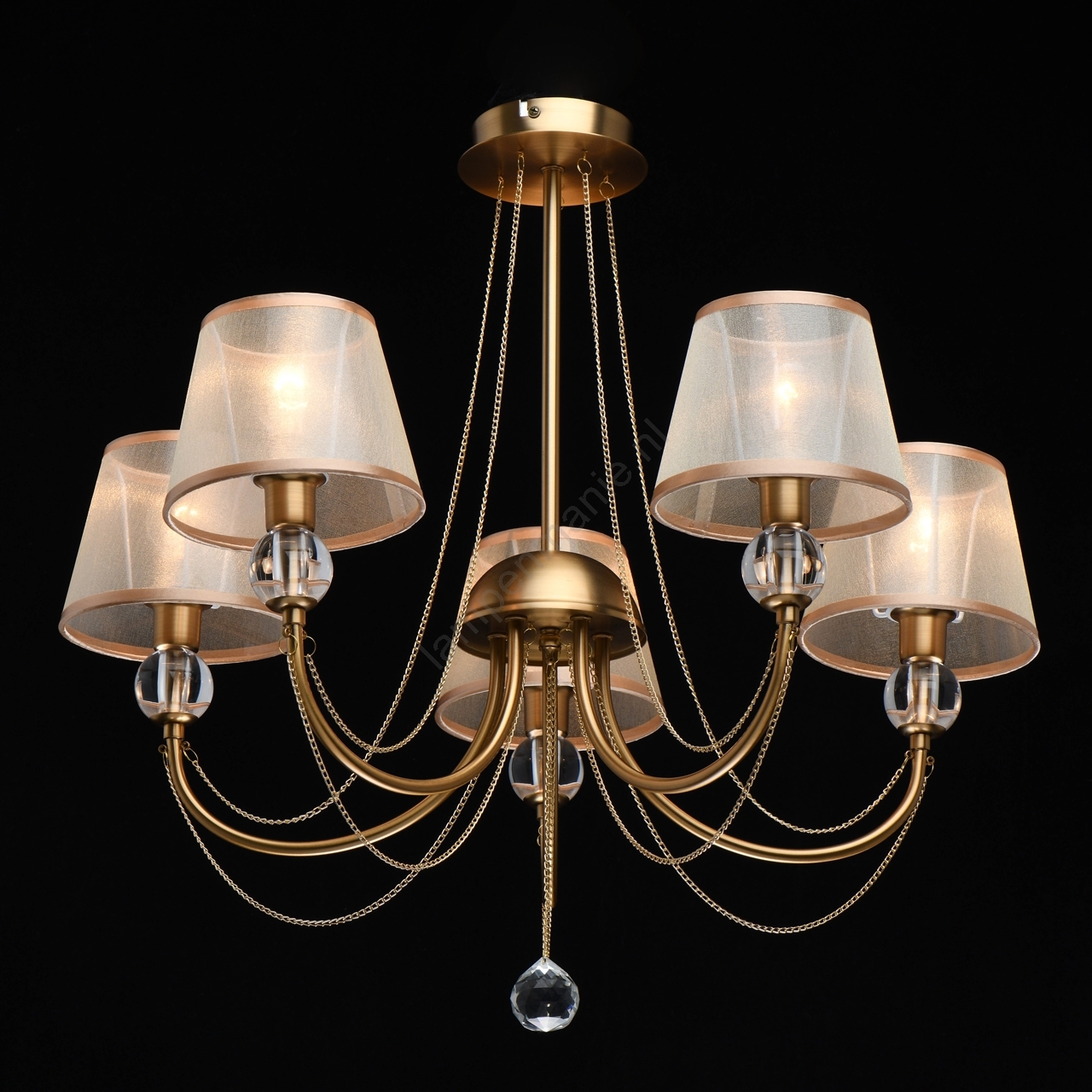 Hanglamp 15514: Modern, Metaal, Beige, Zand Hanglamp 15514: Modern, Metaal, Beige, Zand