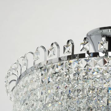 MW-LIGHT - Kristallen plafondlamp ADELARD 5xE14/60W/230V