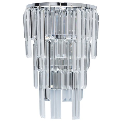MW-LIGHT - Kristallen wandlamp ADELARD 1x E14 / 60W / 230V