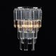 MW-LIGHT - Kristallen wandlamp ADELARD 1x E14 / 60W / 230V
