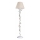 MW-LIGHT - Vloerlamp FLORA 1xE27/40W/230V wit/crème