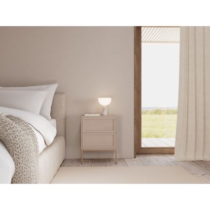 Nachtkastje ALIN 46x40 cm taupe