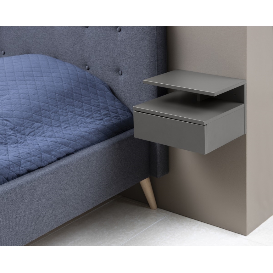 Nachtkastje AVA grijs