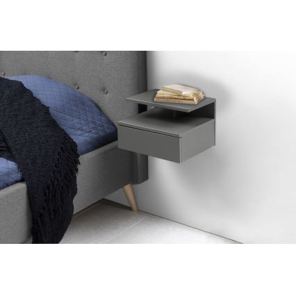 Nachtkastje AVA grijs