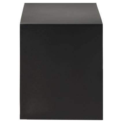Nachtkastje BEKIM met mogelijkheid tot wandmontage, zwart