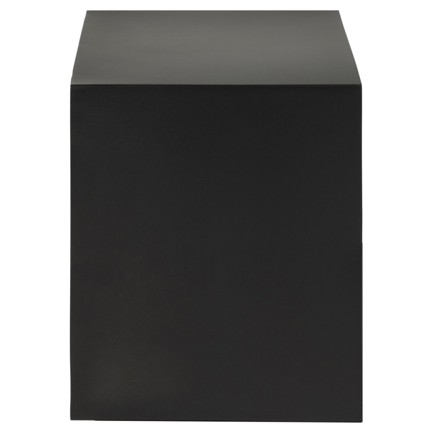 Nachtkastje BEKIM met mogelijkheid tot wandmontage, zwart