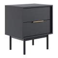 Nachtkastje ELI, zwart