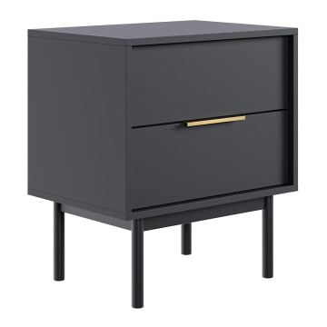 Nachtkastje ELI, zwart