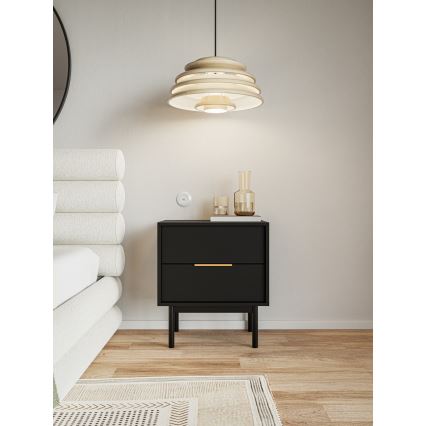 Nachtkastje ELI, zwart