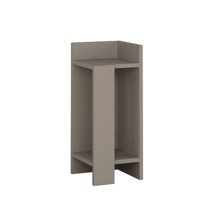 Nachtkastje ELOS 60x25 cm grijs