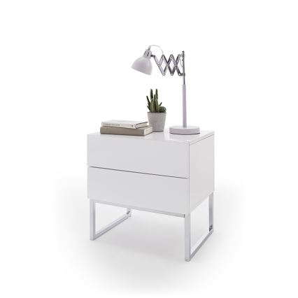 Nachtkastje ROCKY wit