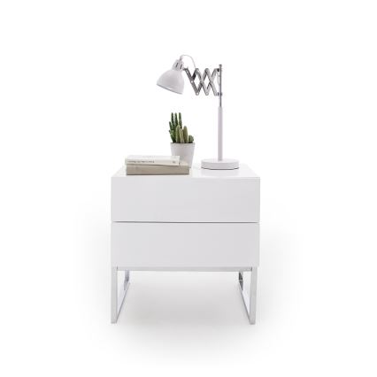 Nachtkastje ROCKY wit