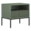 Nachtkastje SUE groen/zwart