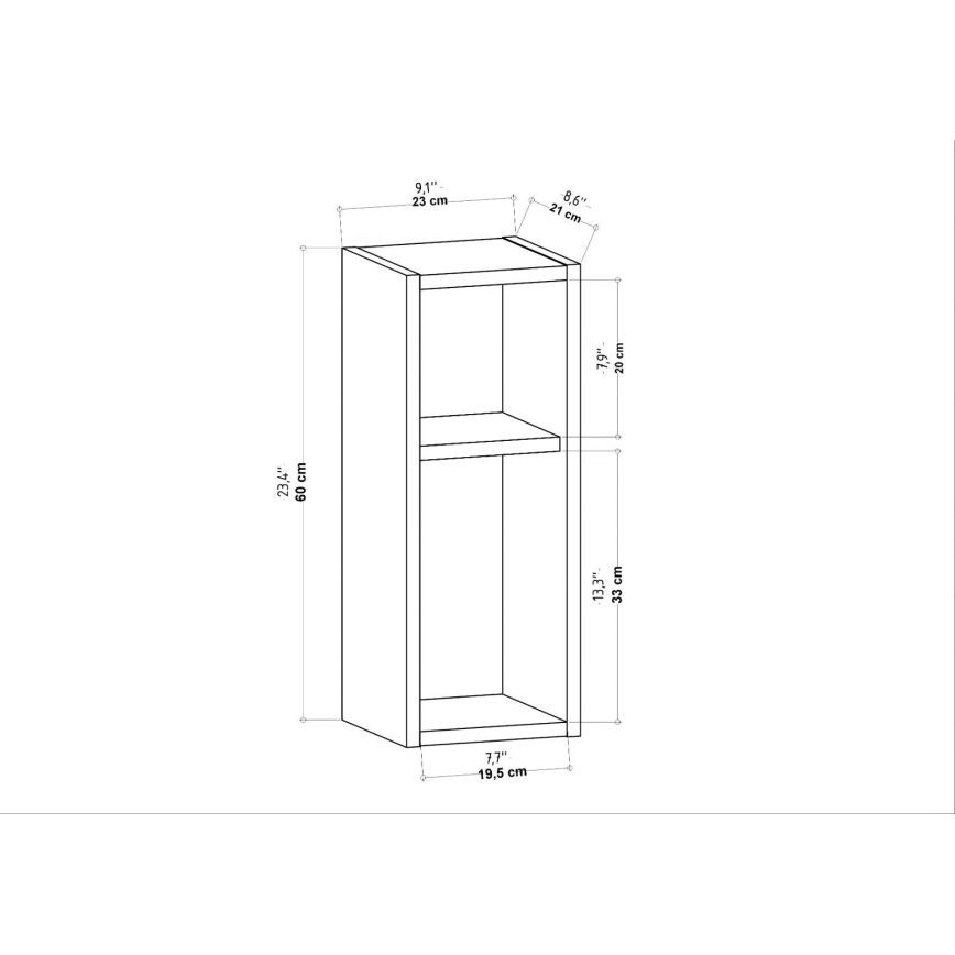 Nachtkastje TILMO eiken