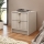 Nachtkastje TIRENO 35x40 cm beige