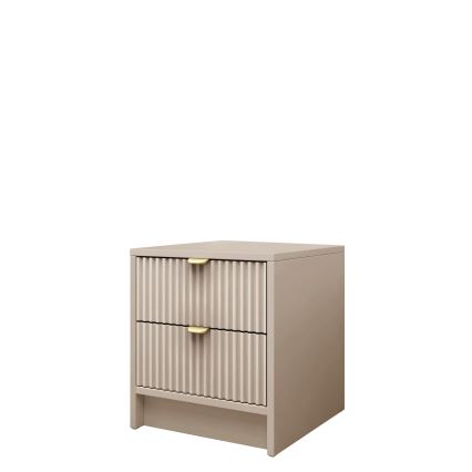 Nachtkastje TIRENO 35x40 cm beige