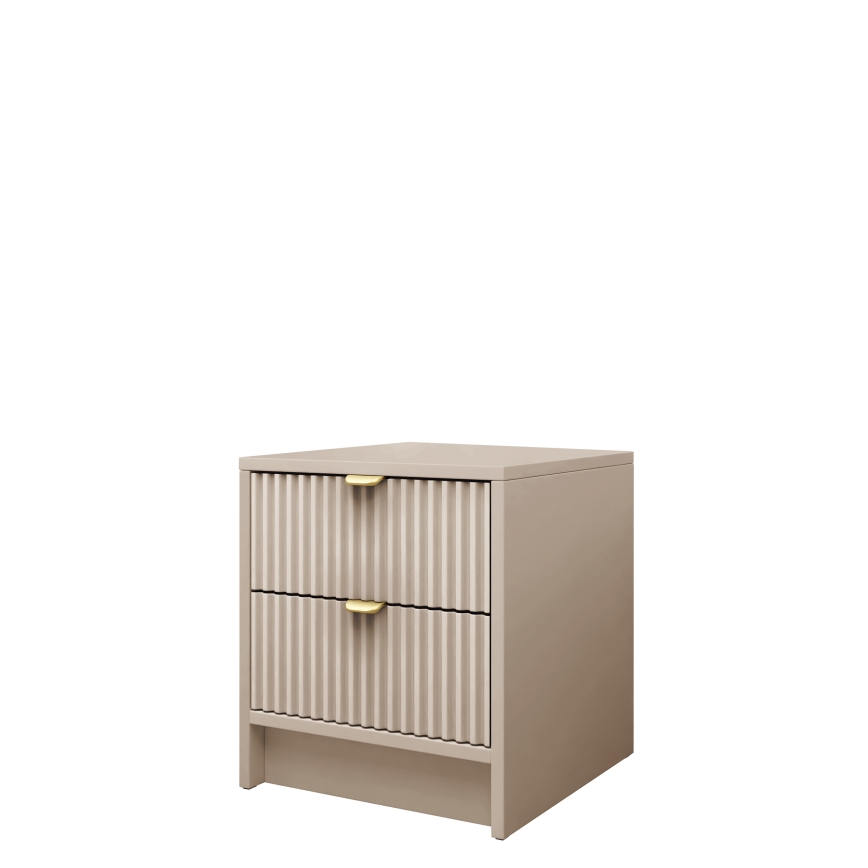 Nachtkastje TIRENO 35x40 cm beige