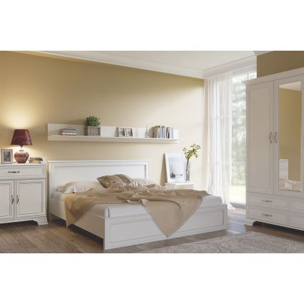 Nachtkastje VETICA 48x49 cm crème