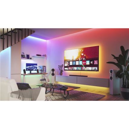 Nanoleaf - LED RGBW dimbare strip ESSENTIALS 2700-6500K Wi-Fi 2m