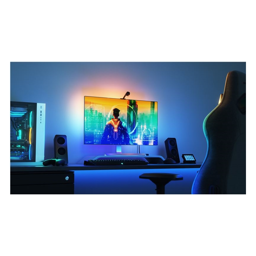 Nanoleaf - Ingesteld voor 4D-schermspiegeling + Lightstrips basic set 5,2m 85''