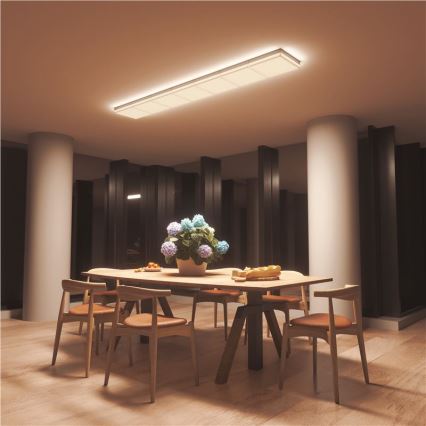 Nanoleaf - SET 3x RGBW dimbare plafondlamp SKYLIGHT 1xLED/18W/230V + 2xLED/16W/230V 2700-6500K Wi-Fi