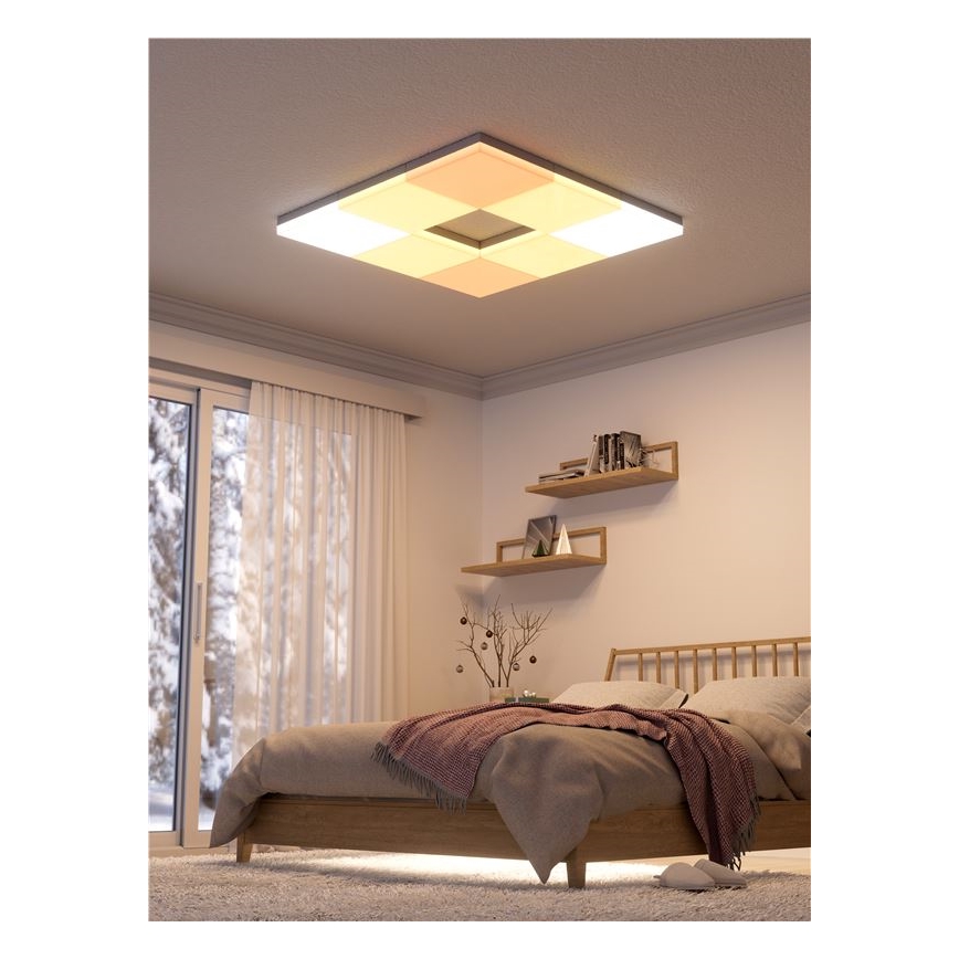 Nanoleaf - Verleng set LED RGBW Dimbare lamp SKYLIGHT LED/16W/230V 2700-6500K Wi-Fi