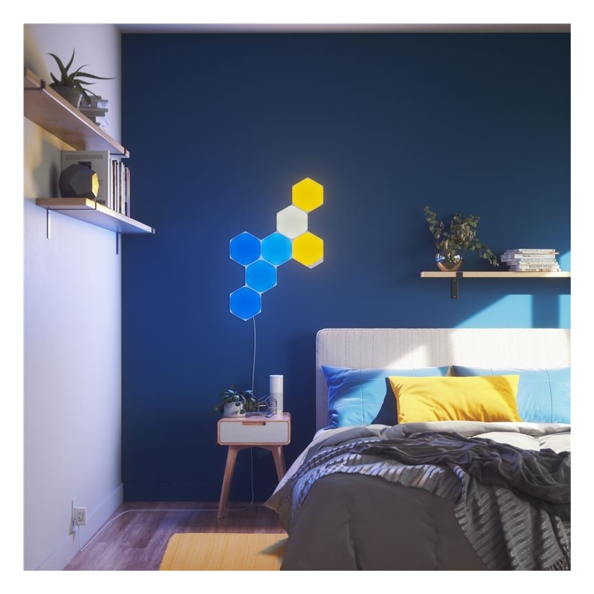 Nanoleaf - SET 15x LED RGB Dimbaar lichtpaneel LED/2W/230V 1200-6500K Wi-Fi