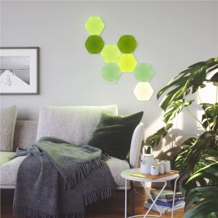 Nanoleaf - SET 15x LED RGB Dimbaar lichtpaneel LED/2W/230V 1200-6500K Wi-Fi