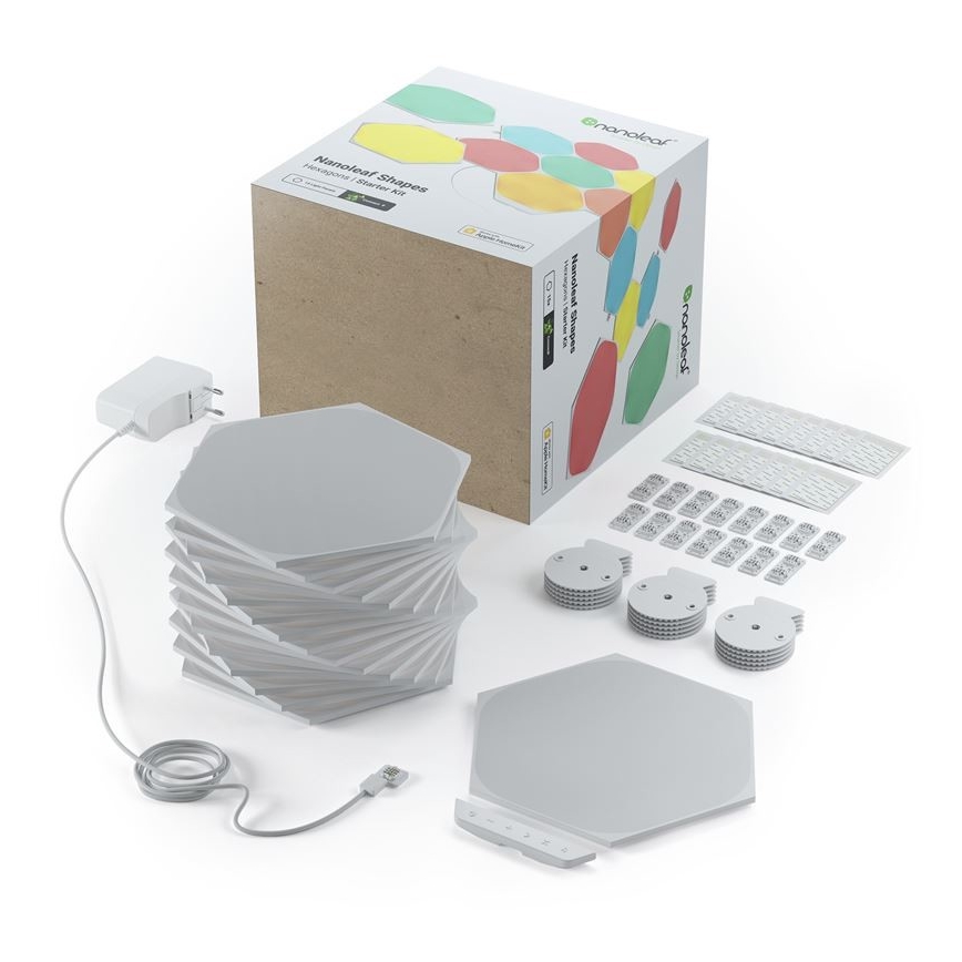 Nanoleaf - SET 15x LED RGB Dimbaar lichtpaneel LED/2W/230V 1200-6500K Wi-Fi