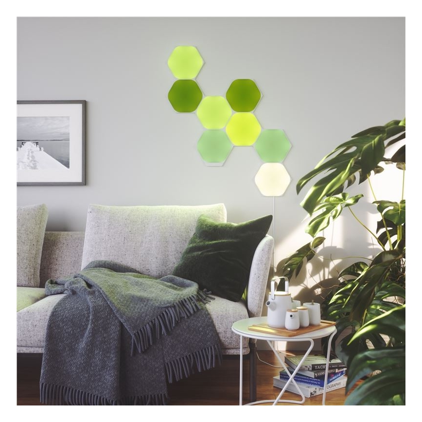 Nanoleaf - SET 15x LED RGB Dimbaar paneel LED/2W/230V 1200-6500K Wi-Fi