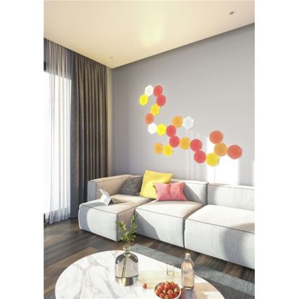 Nanoleaf - SET 15x LED RGB Dimbaar paneel LED/2W/230V 1200-6500K Wi-Fi