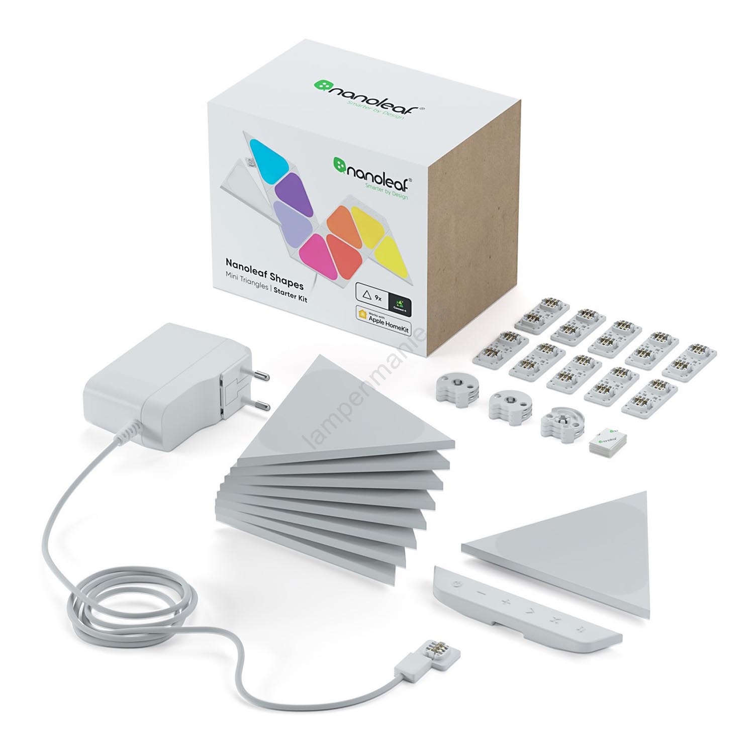 Nanoleaf NL48-0002TW-9PK-EU - SET 9x LED RGBW Dimbaar lichtpaneel
