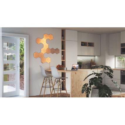 Nanoleaf - SET 13x Dimbaar LED paneel HEXAGONS LED/2W/230V Wi-Fi