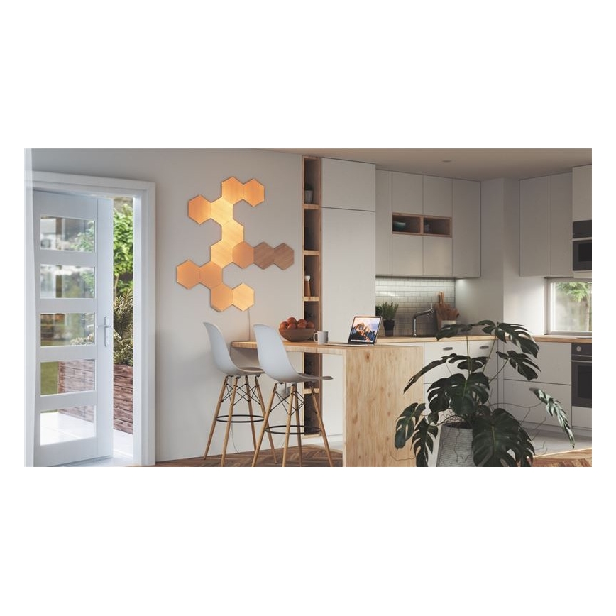 Nanoleaf - SET 13x Dimbaar LED paneel HEXAGONS LED/2W/230V Wi-Fi